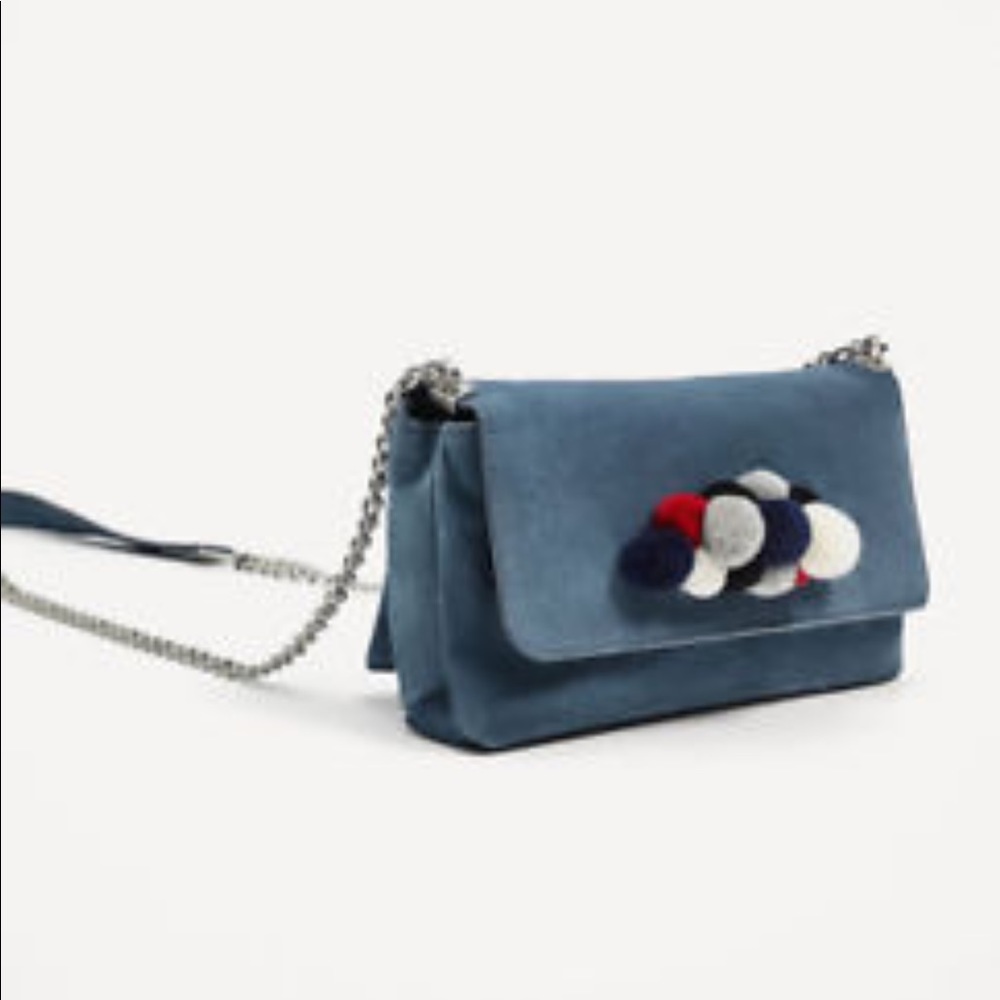 Genuine Suede Zara Crossbody Bag